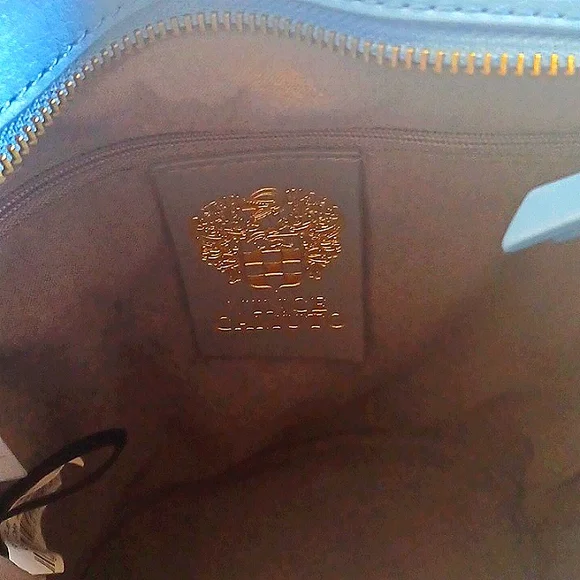 Vince Camuto Blue Woven Crossbody Bag - Picture 5 of 9